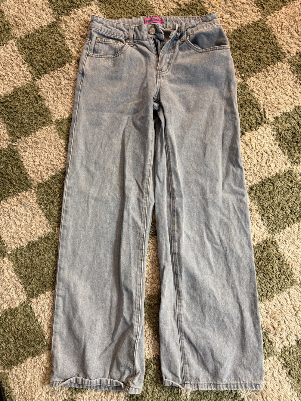 Edikted Light Blue Boyfriend Jeans